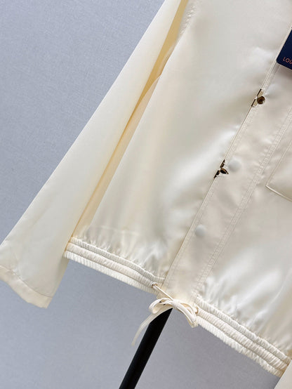 25ss drawstring shirt