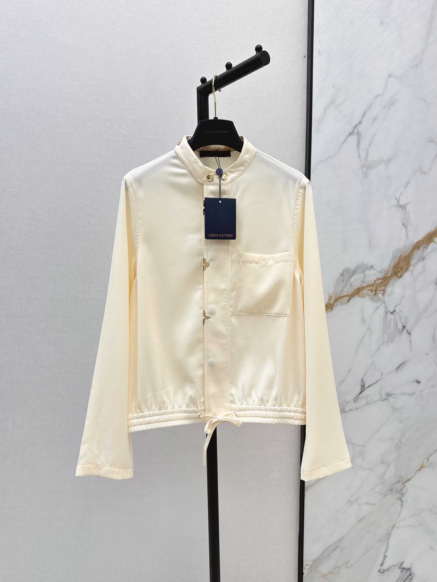 25ss drawstring shirt