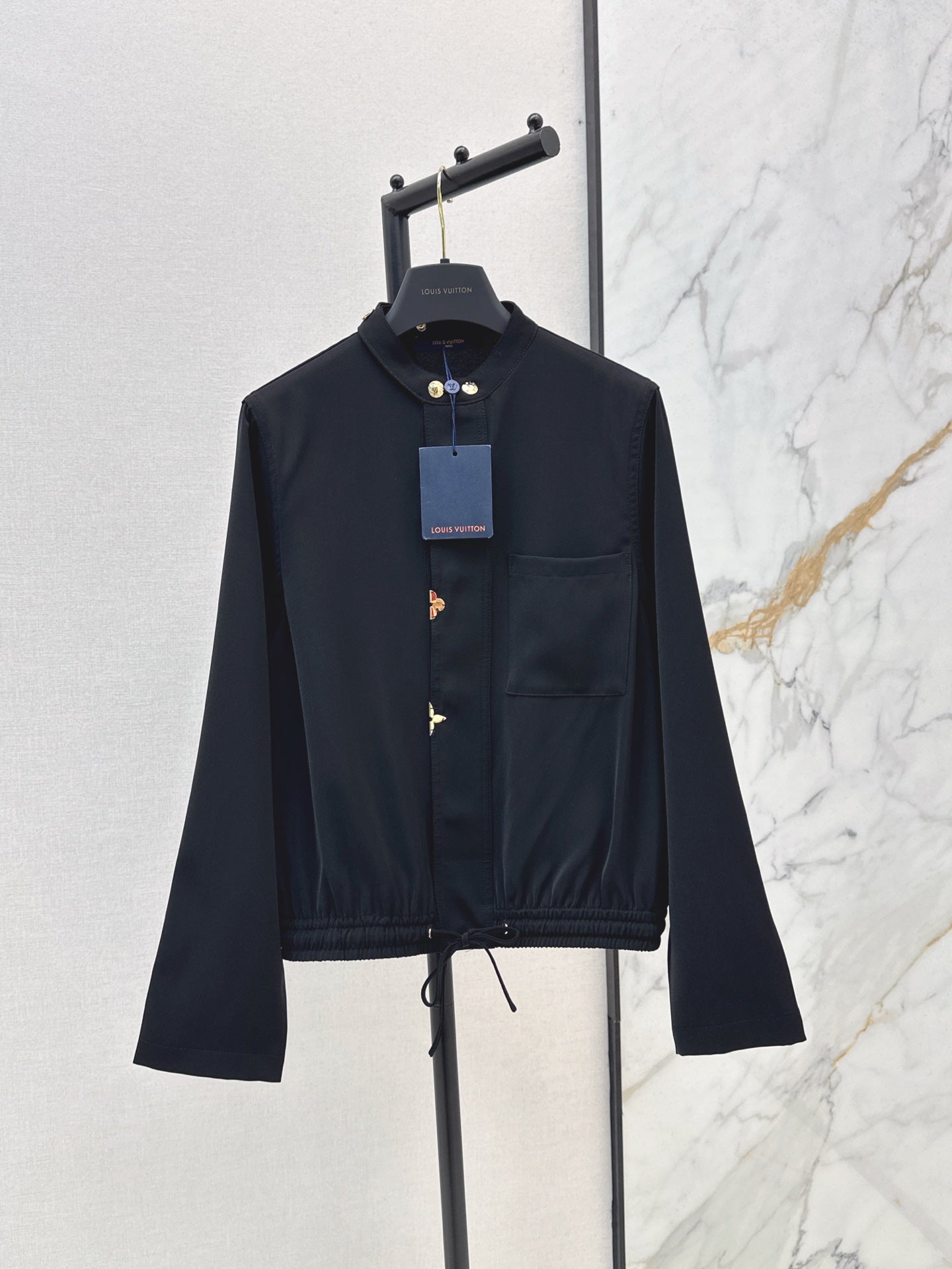 25ss drawstring shirt