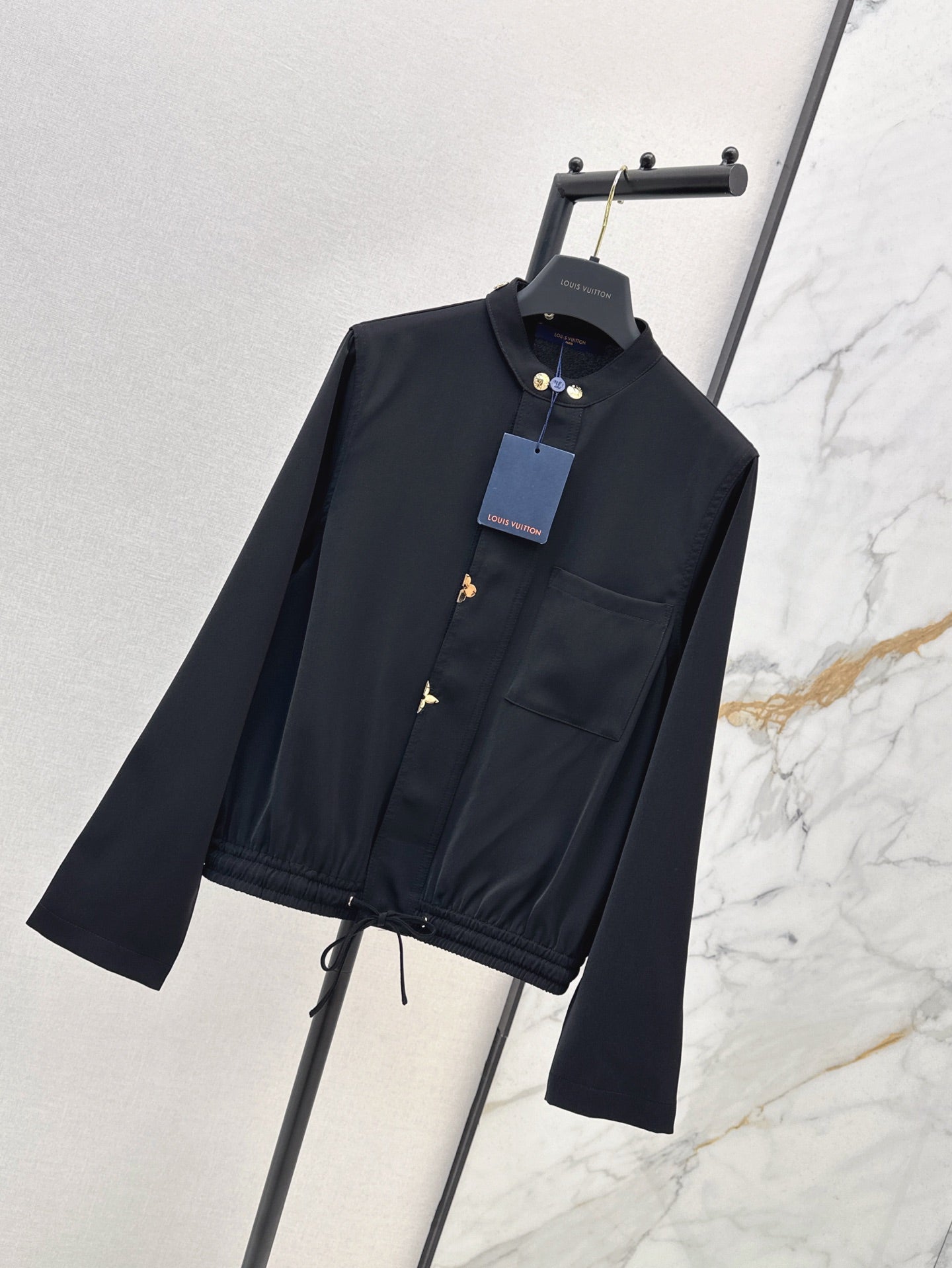 25ss drawstring shirt