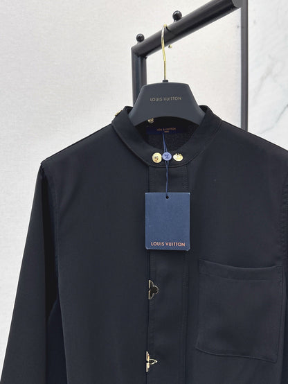 25ss drawstring shirt