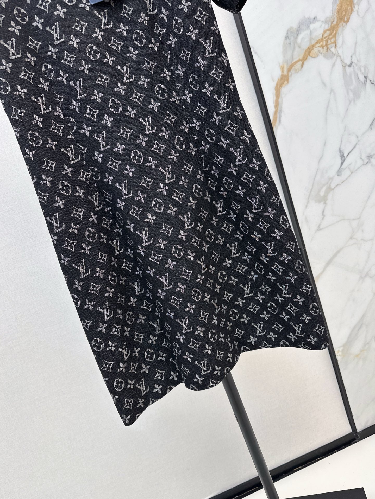 25ss monogram denim dress