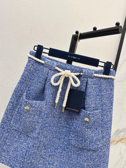 25ss drawstring skirt