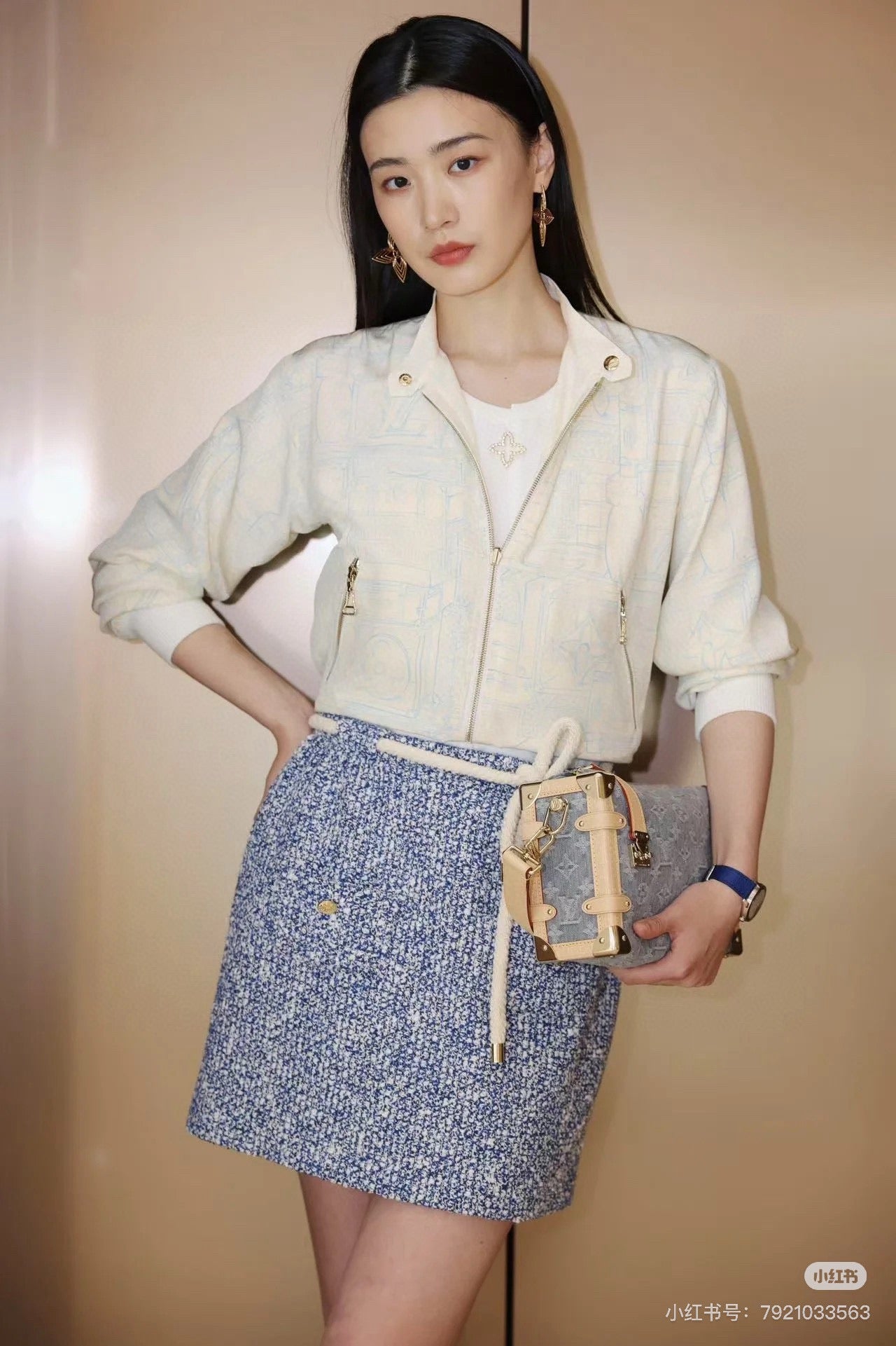 25ss drawstring skirt