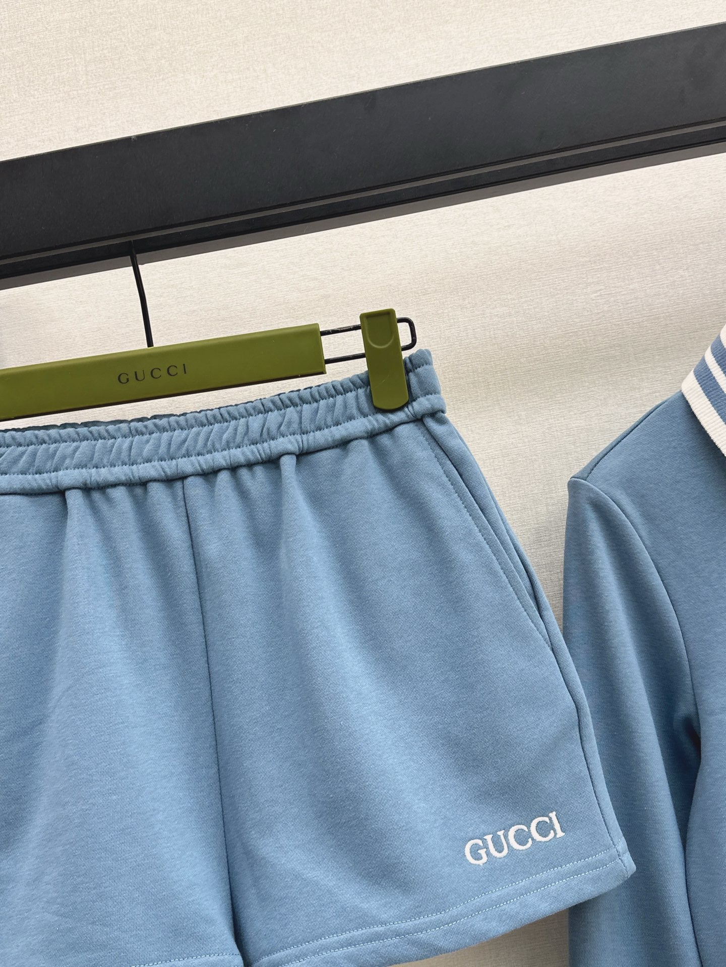 25ss crop polo short set