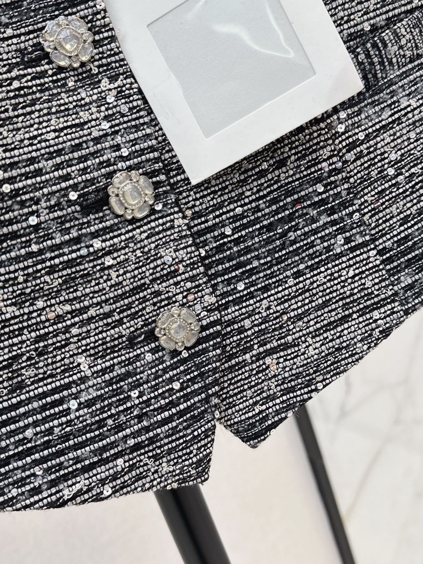 25ss rhinestone vest