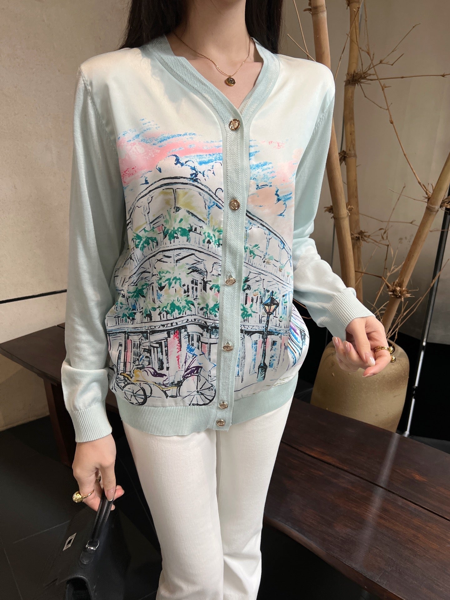 25ss tencel cardigan