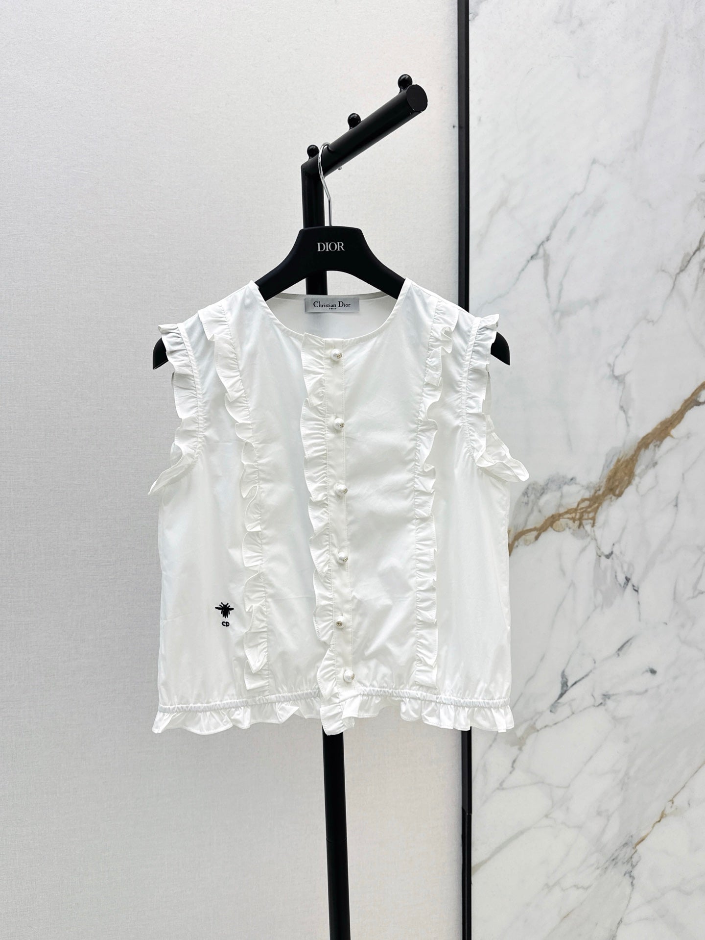 25ss ruffle vest