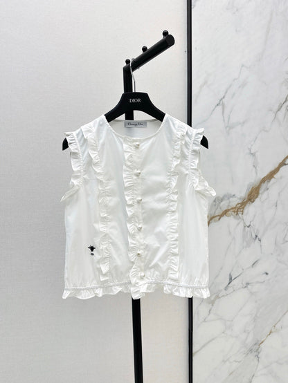 25ss ruffle vest