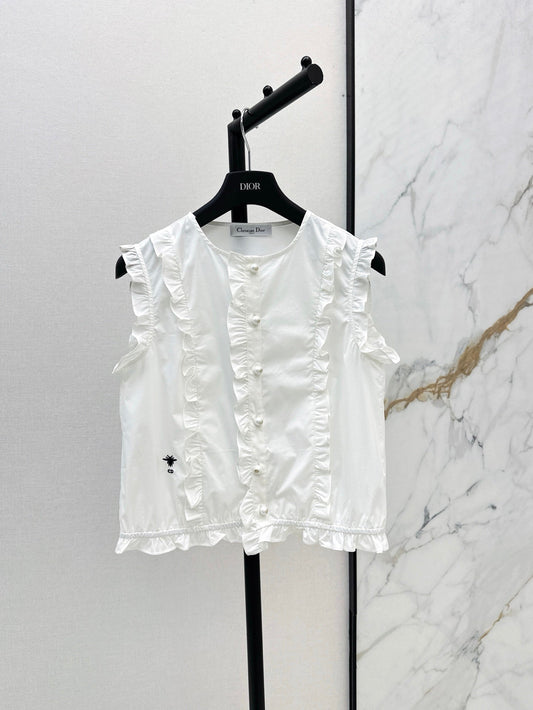 25ss ruffle vest