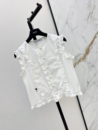 25ss ruffle vest