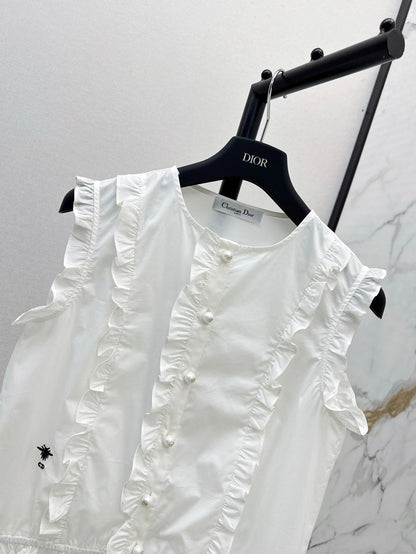 25ss ruffle vest