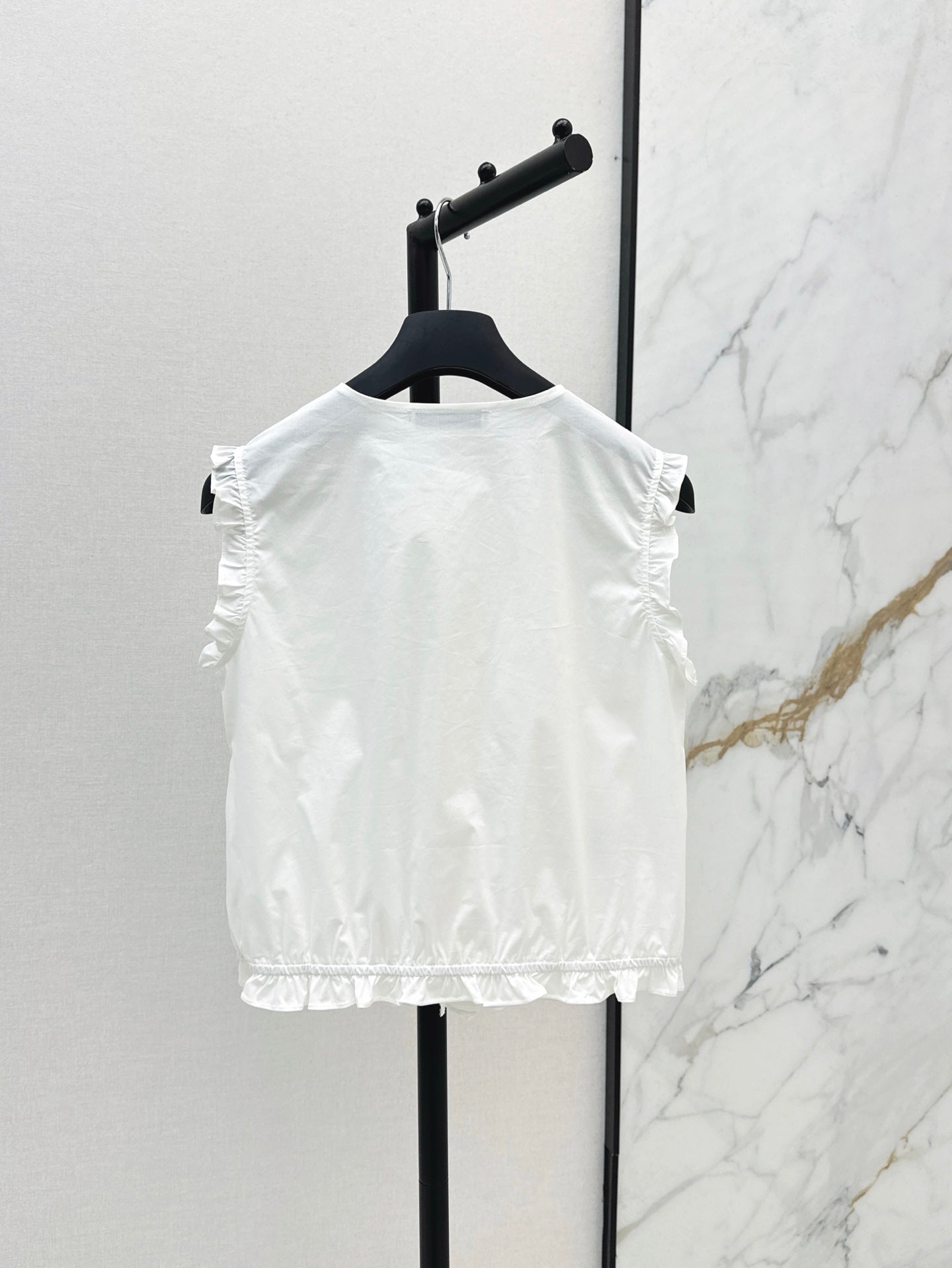 25ss ruffle vest