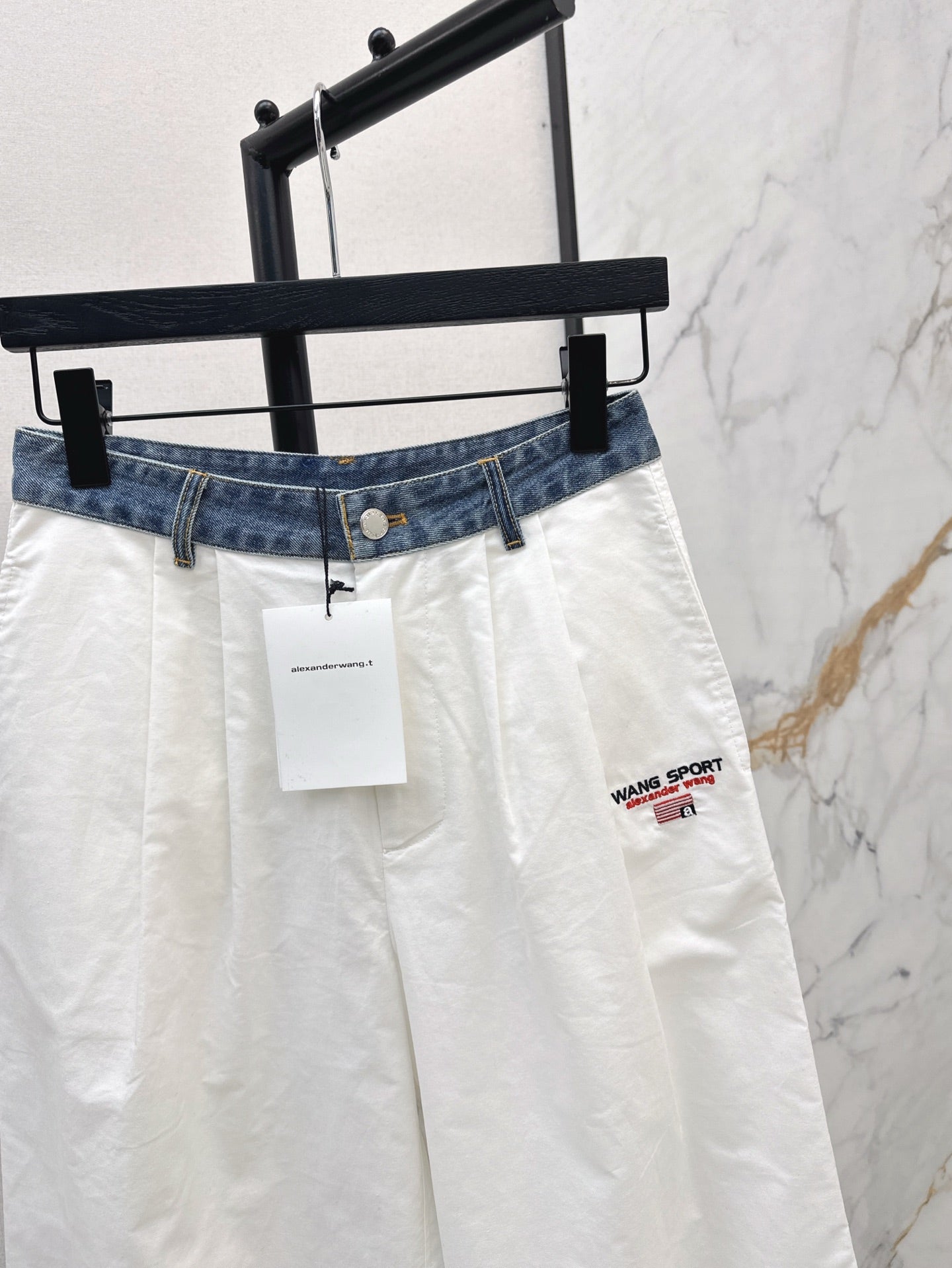 25ss embroidered pants