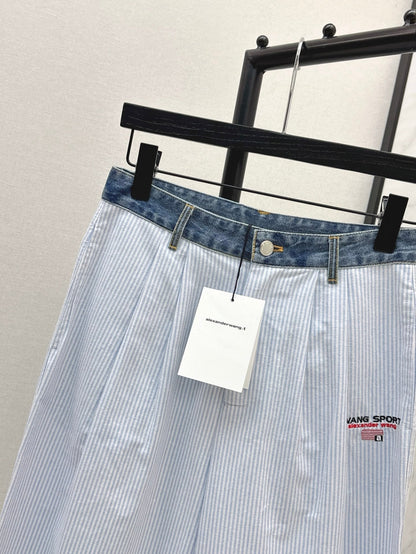 25ss embroidered pants