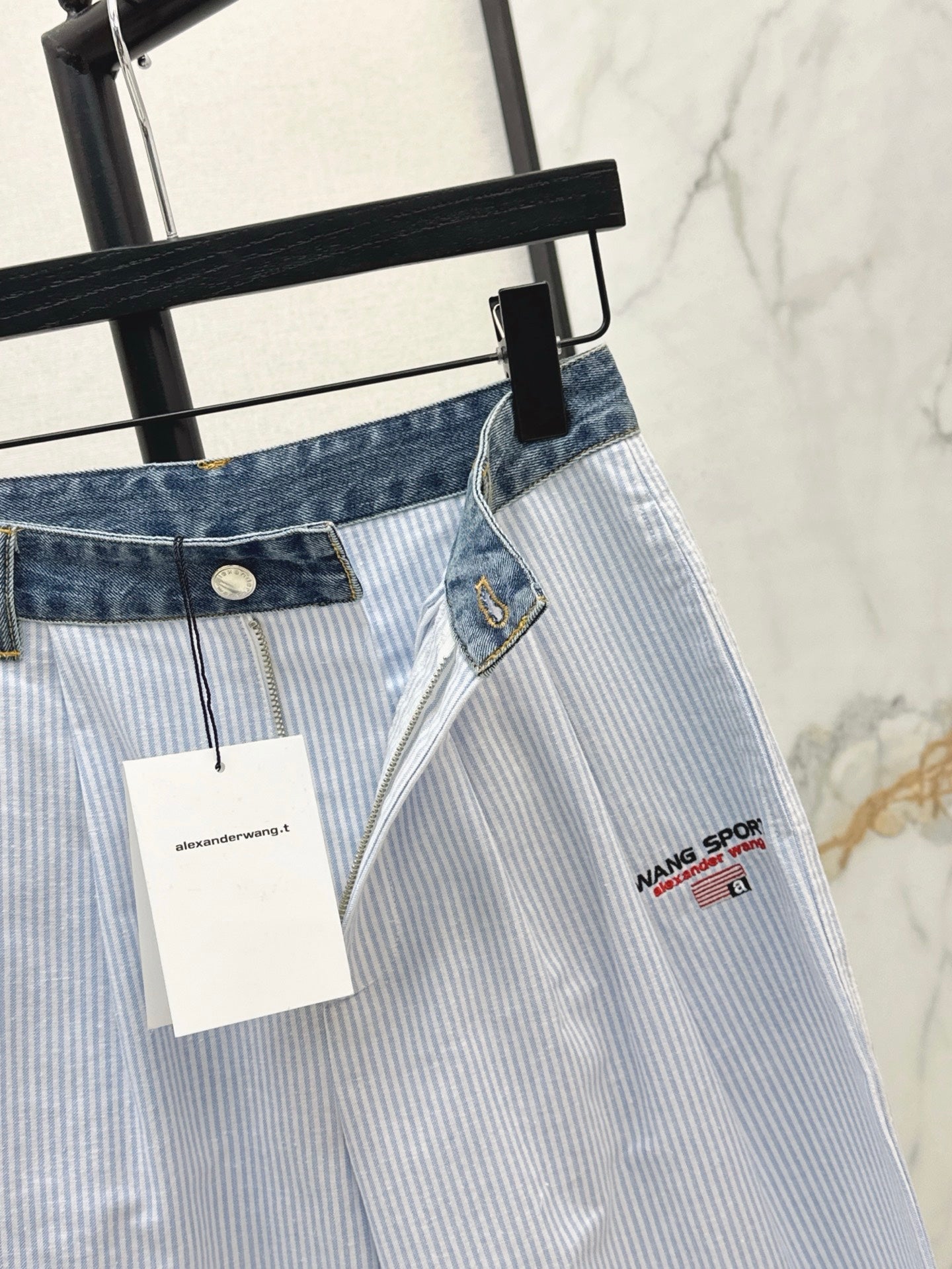 25ss embroidered pants