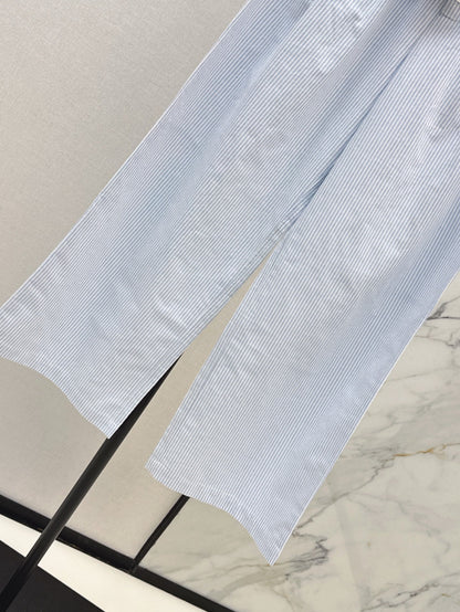 25ss embroidered pants