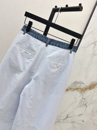 25ss embroidered pants