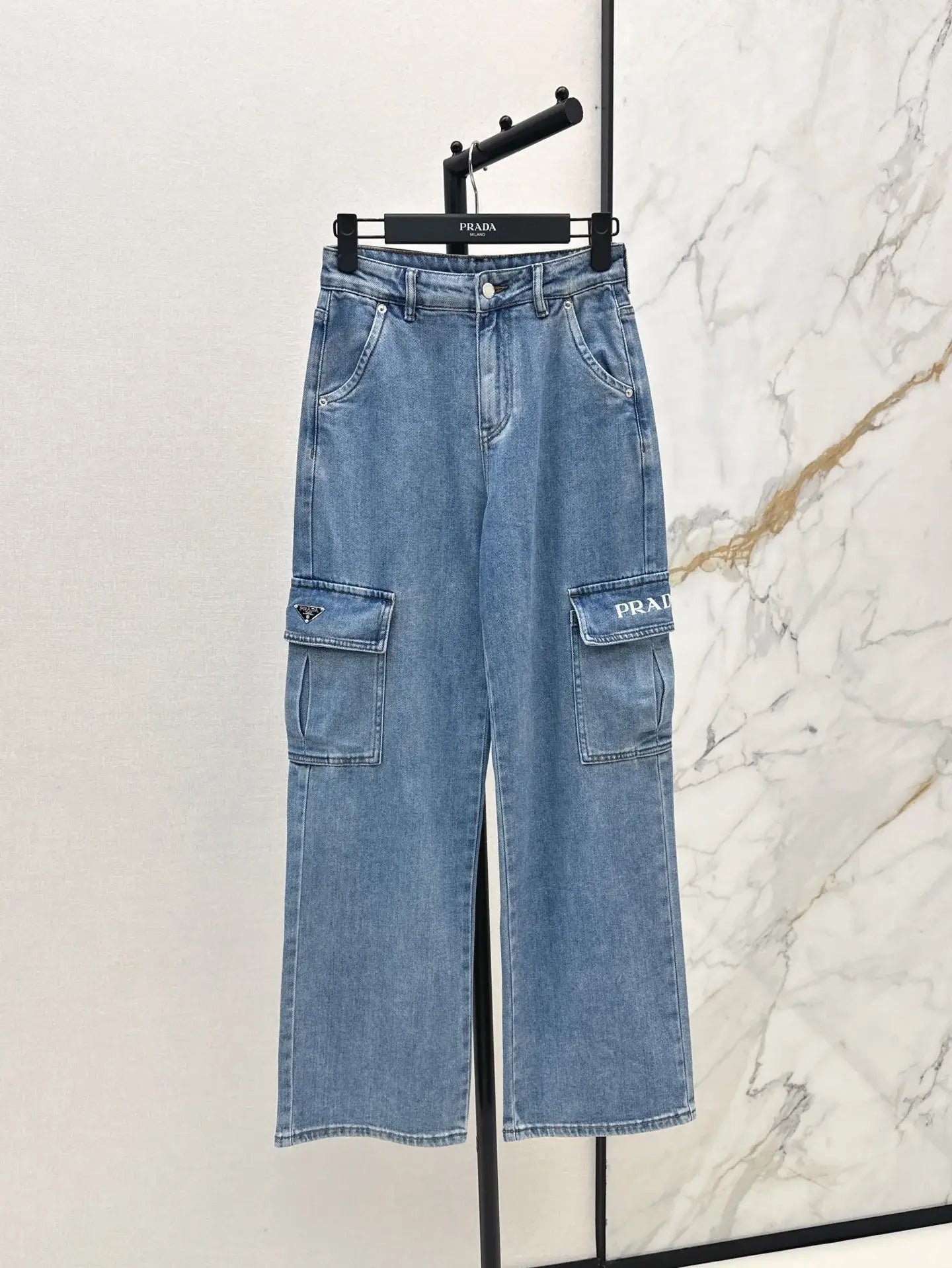 Street Style Utility Jeans