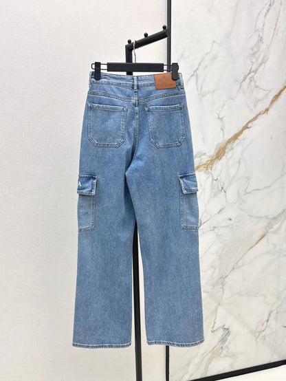 Street Style Utility Jeans