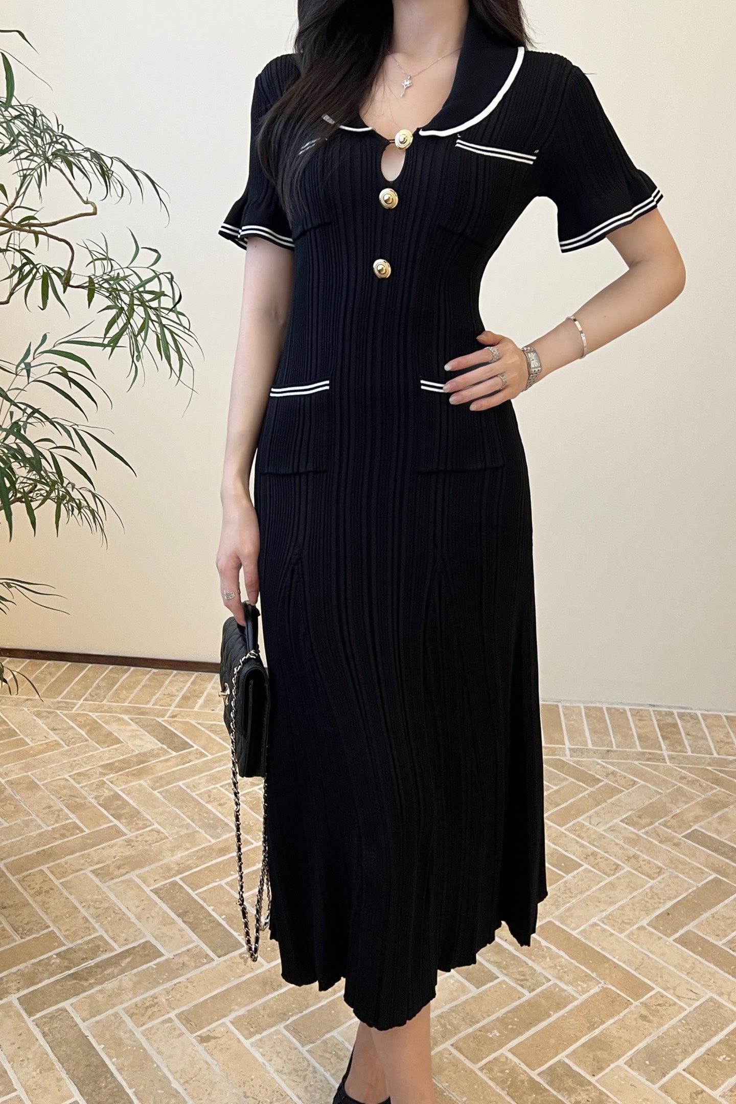 CH 25SS Knitted dress