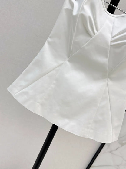 Elegant Slim Waist Tube Tops