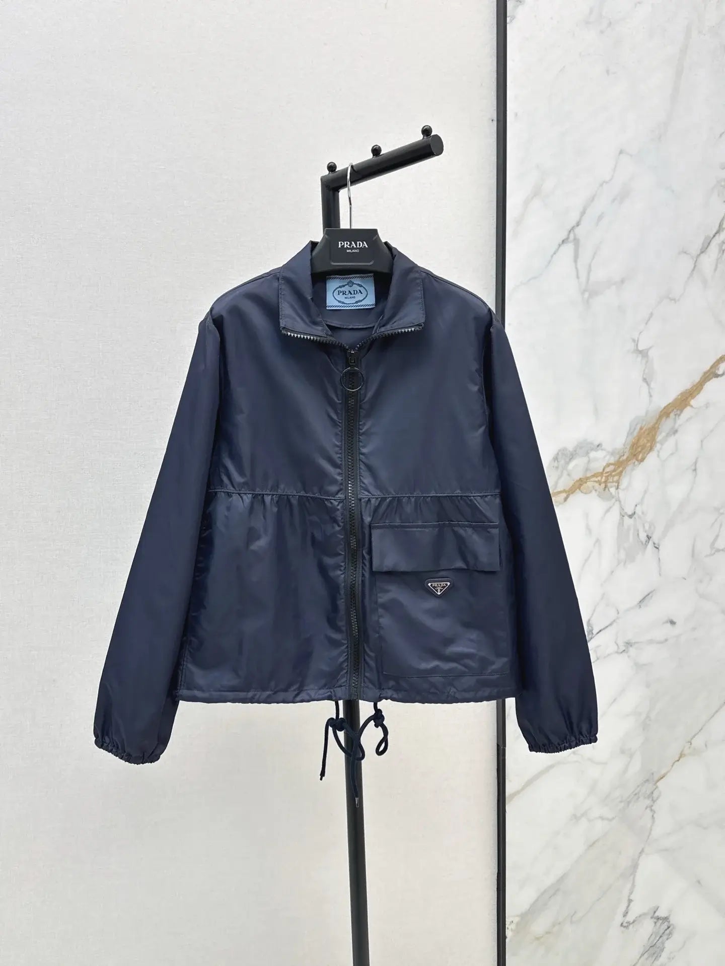 Minimalist Nylon Zippered Sun Protection Jacket