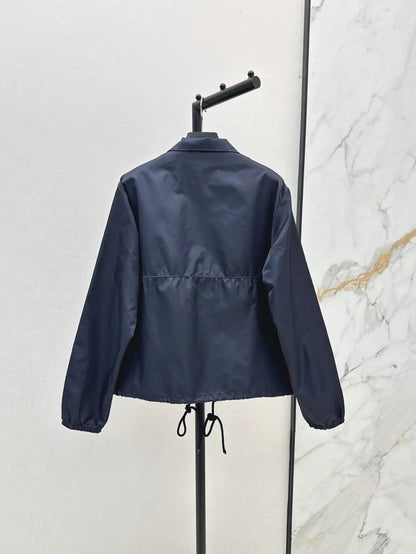 Minimalist Nylon Zippered Sun Protection Jacket