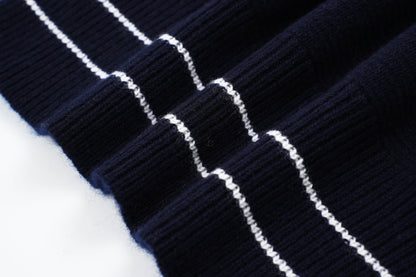 D 25ss wool embroidered knitted t-shirt