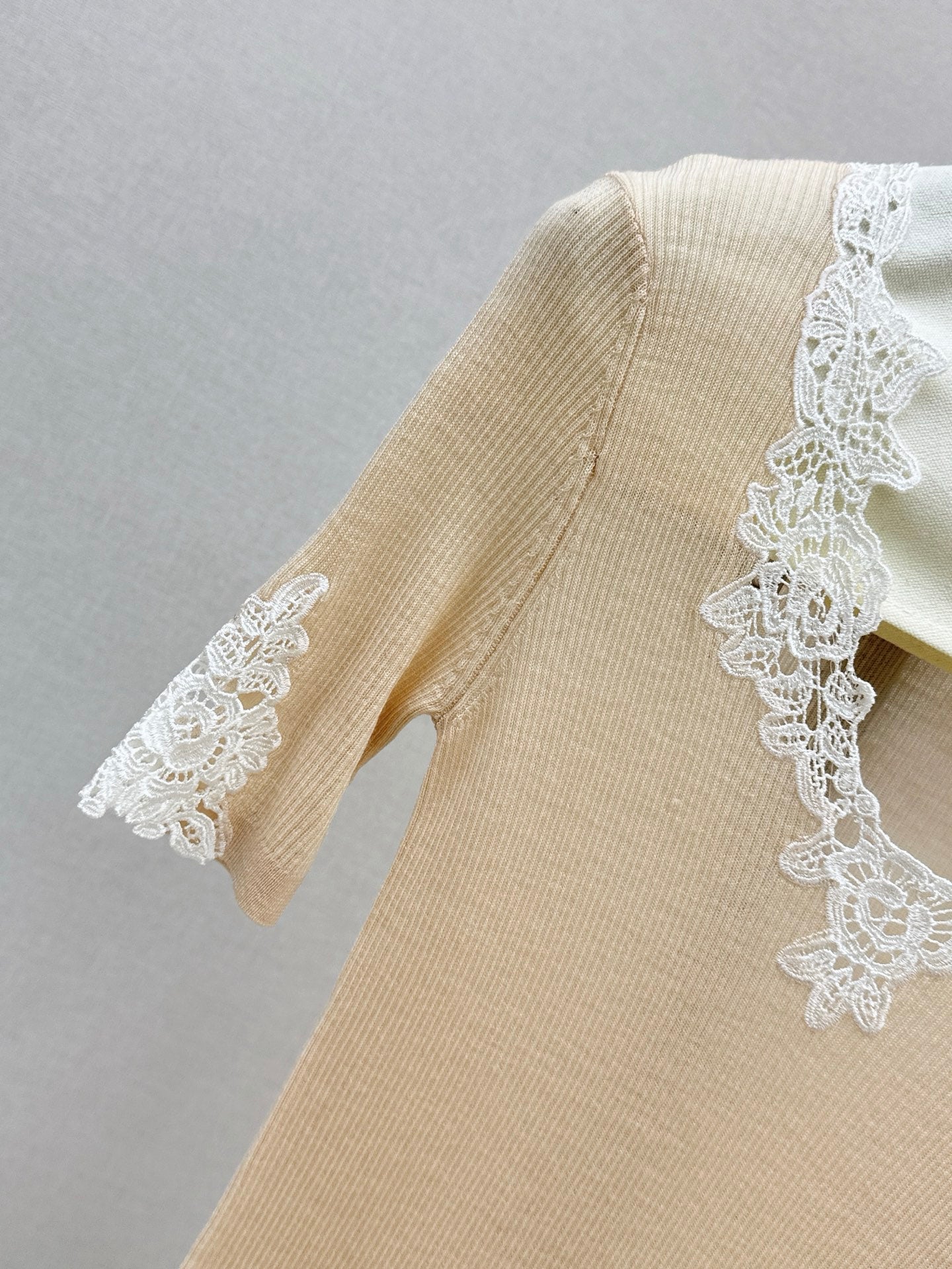 25ss lace knit shirt