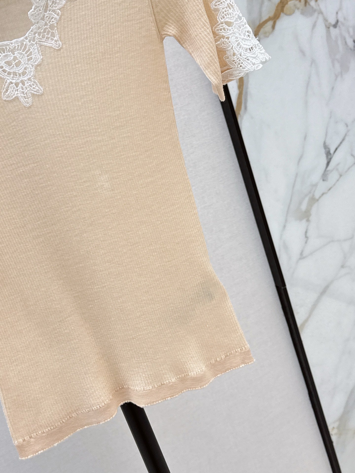 25ss lace knit shirt