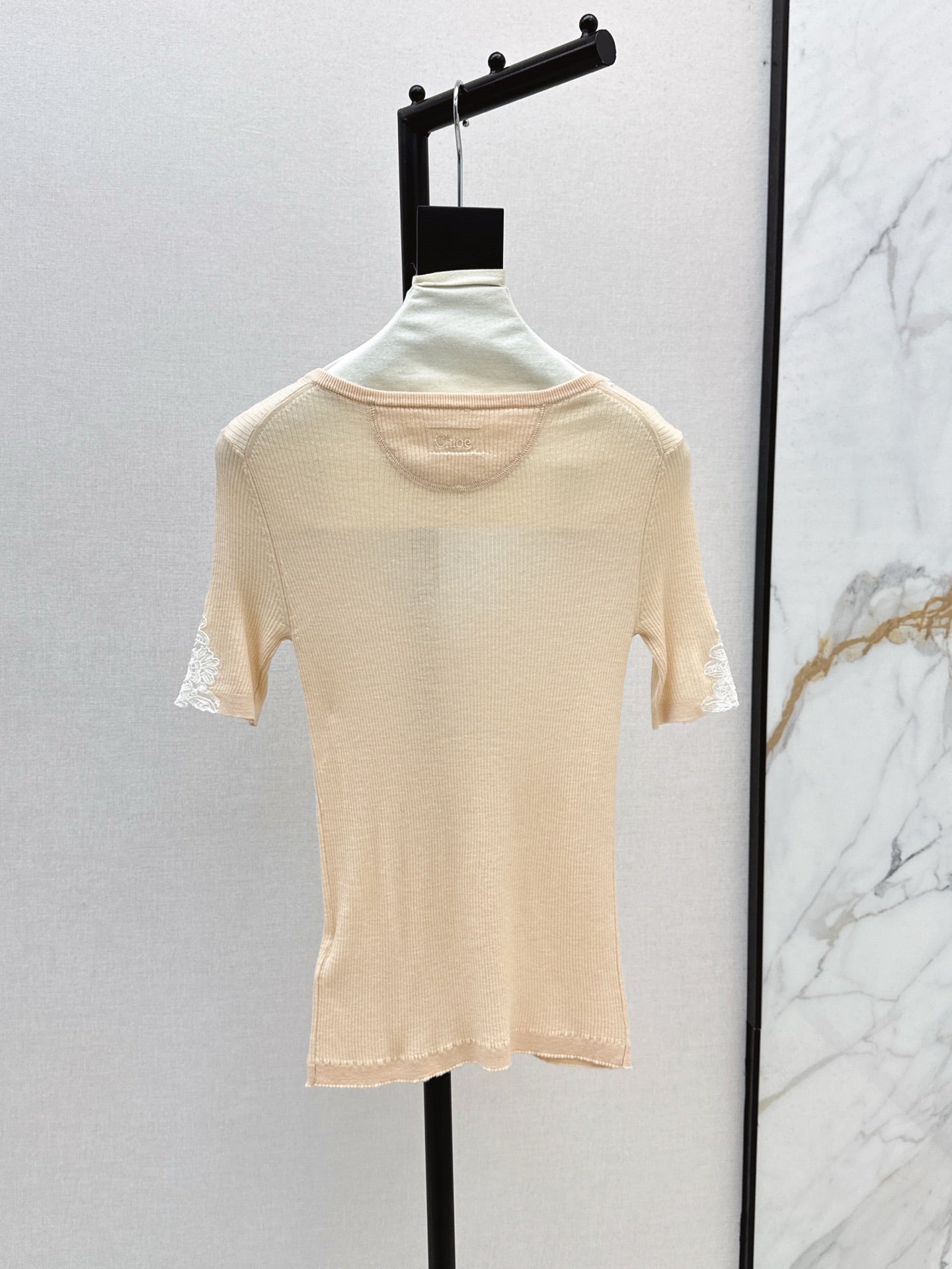 25ss lace knit shirt