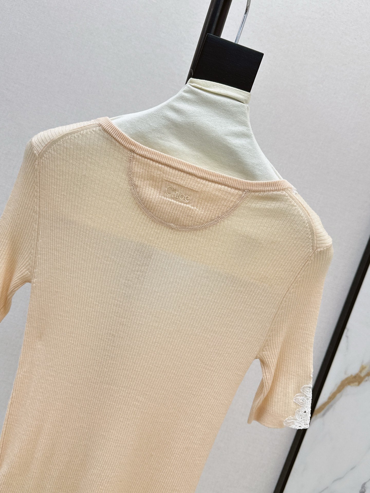25ss lace knit shirt