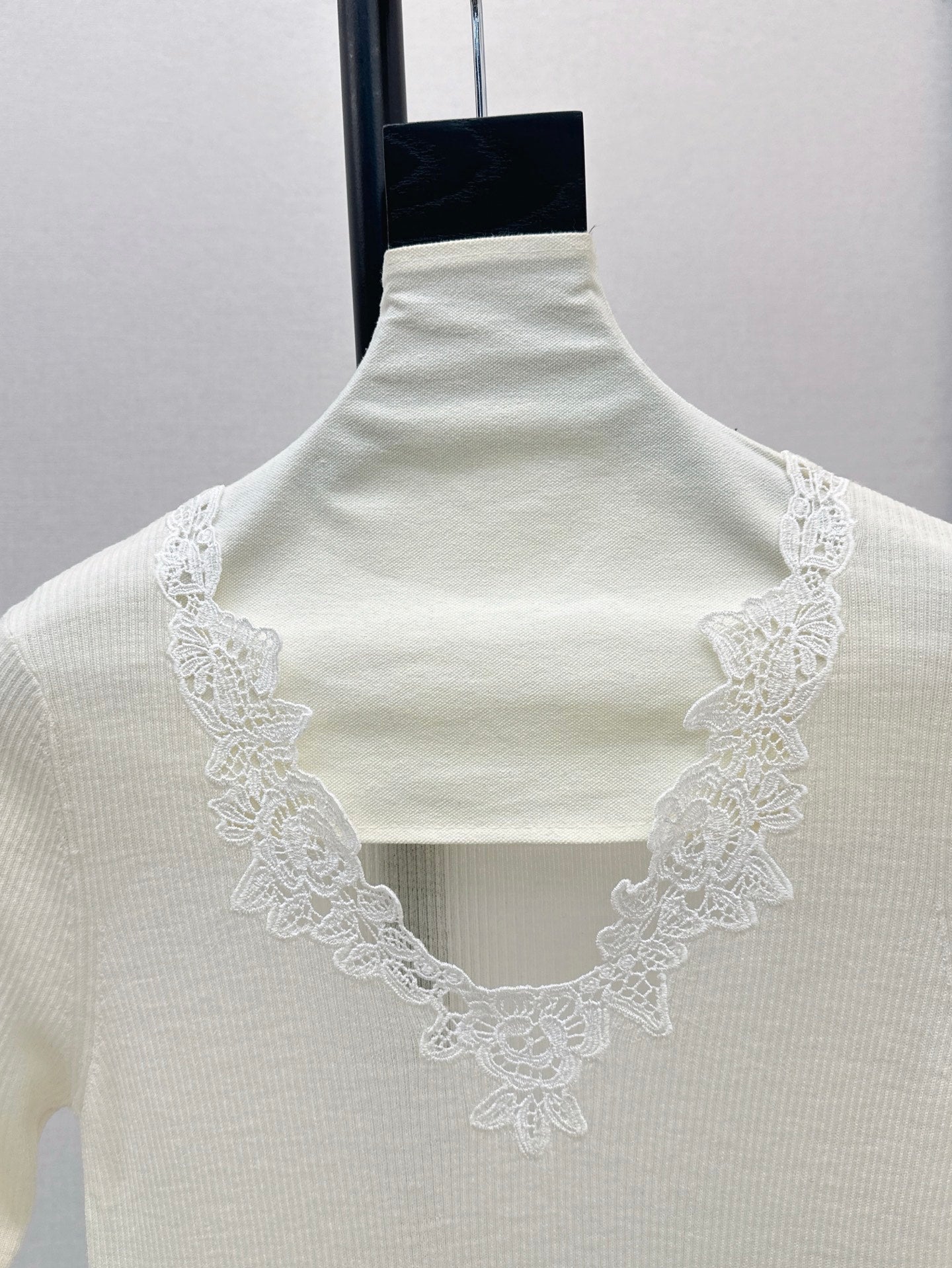 25ss lace knit shirt