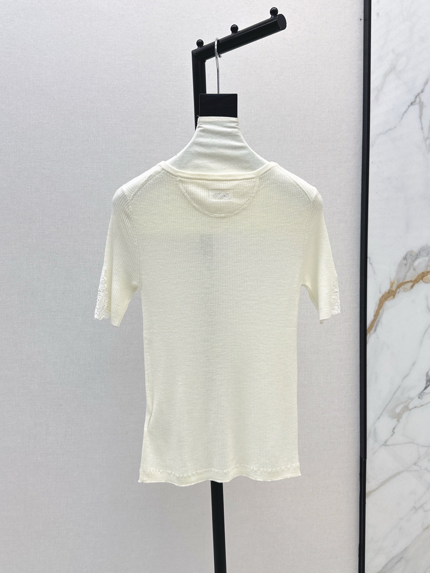 25ss lace knit shirt