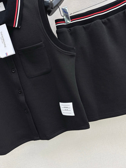 25ss vest skirt set