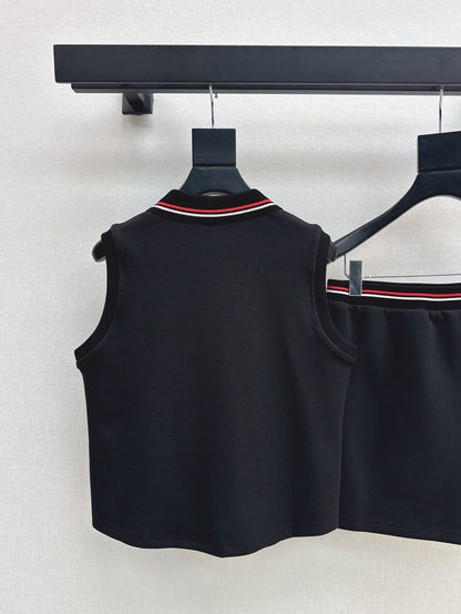 25ss vest skirt set