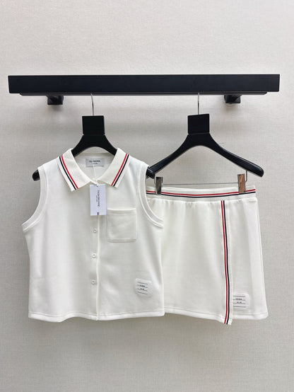 25ss vest skirt set