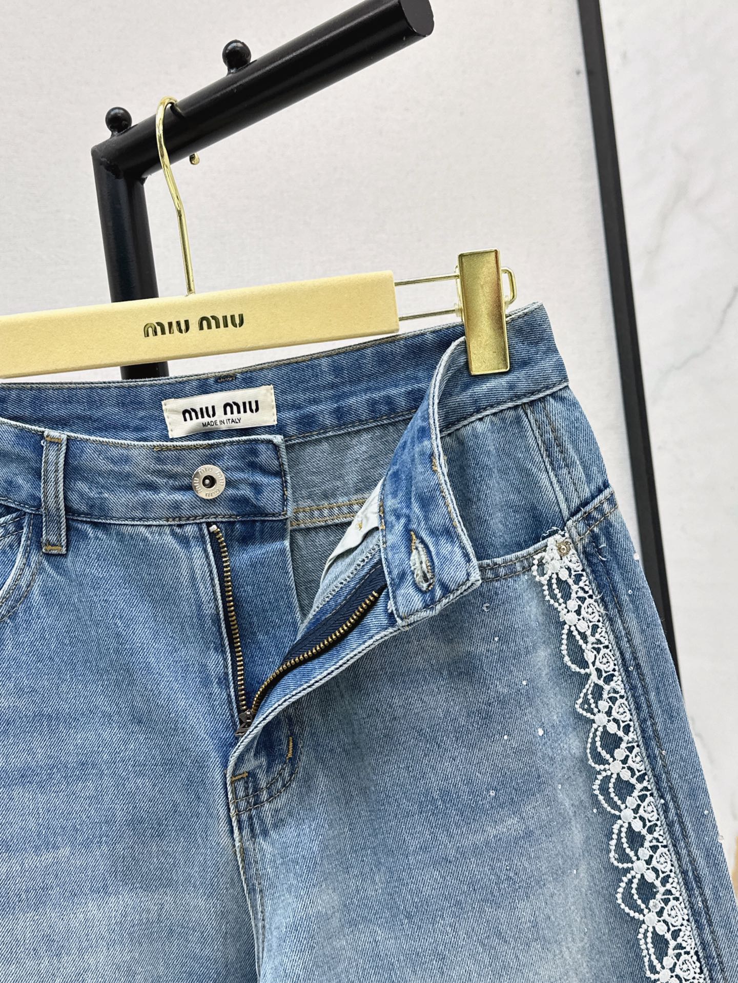 25ss lace jeans