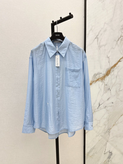 25ss embroidered shirt