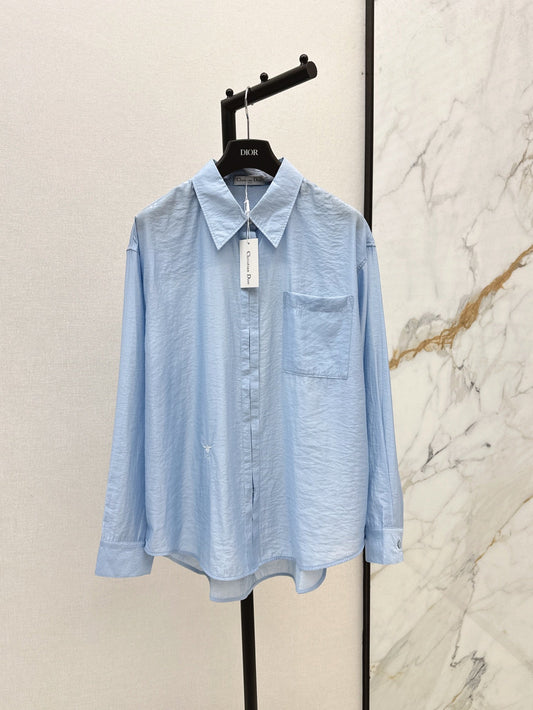 25ss embroidered shirt