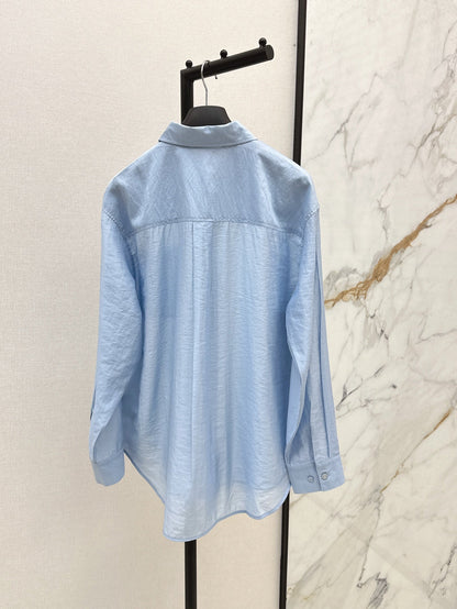 25ss embroidered shirt