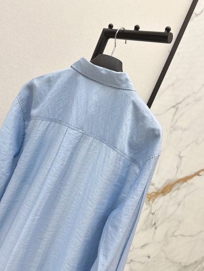 25ss embroidered shirt