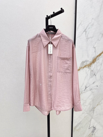 25ss embroidered shirt