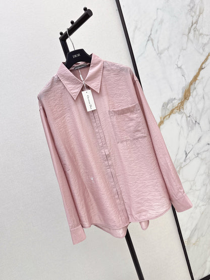 25ss embroidered shirt