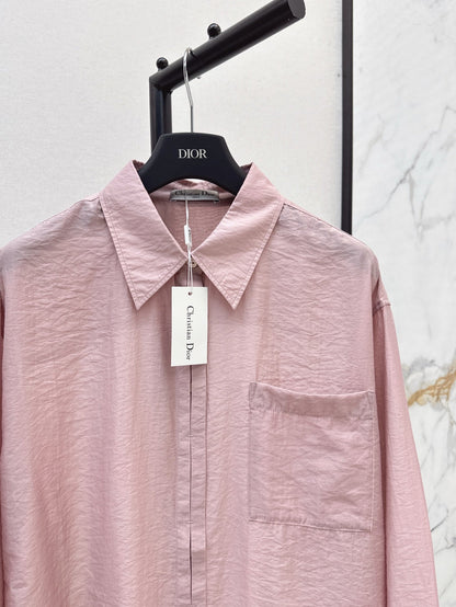 25ss embroidered shirt