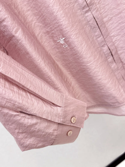 25ss embroidered shirt