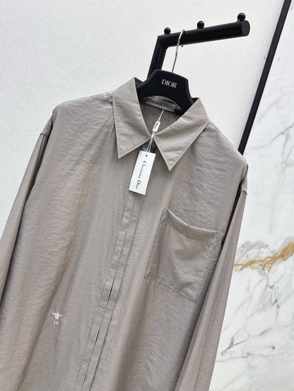 25ss embroidered shirt