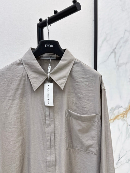 25ss embroidered shirt