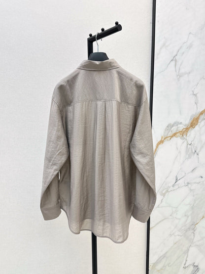 25ss embroidered shirt